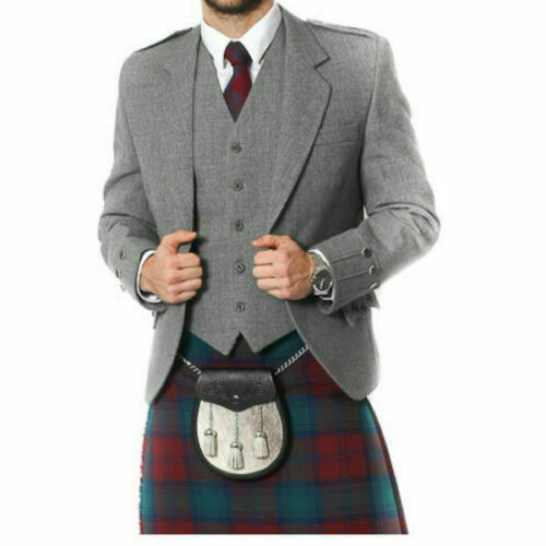 Giacca scozzese uomo - scozzese, panno