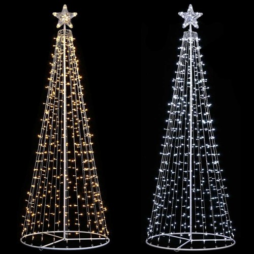 Albero natale luminoso - natale,