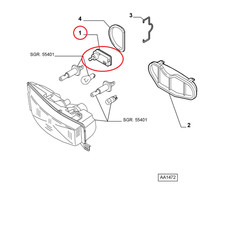DISPOSITIVO REGOLAZIONE FARO