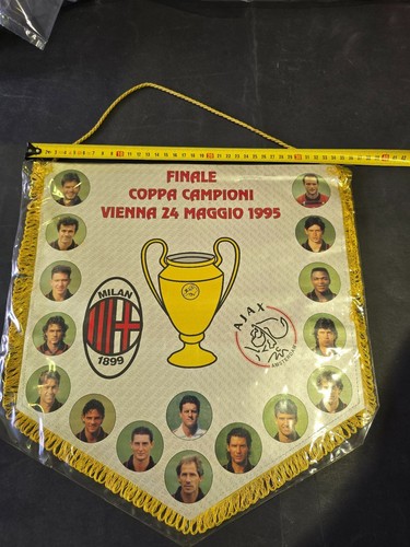 Gagliardetto milan ajax - ac, vs