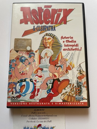 Asterix cleopatra dvd - asterix,