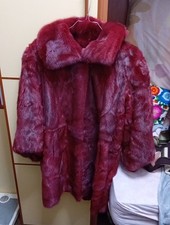 Pelliccia Vera Rossa Donna