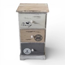 Mobiletto in legno con 3