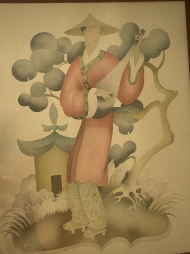 Vintage uomo orientale - , che