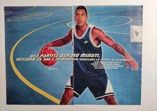 Pubblicita' Carlton Myers Nike Apparel Vintage Advertising Werbung 1995 (R7)