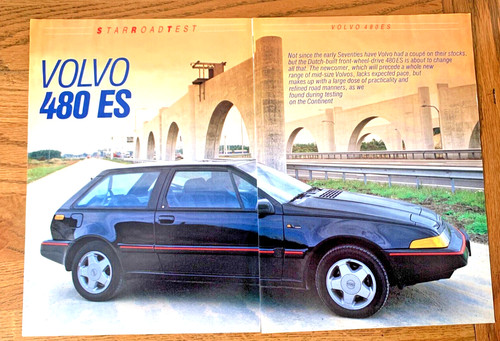 Volvo 480 launch 1980s - 1980s,