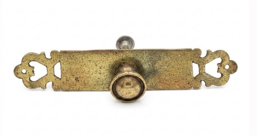 Porta ottone luminoso