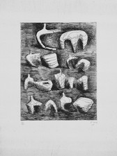 Henry MOORE, Studies for Sculpture: Two and Three Piece Reclining Figures, 1967