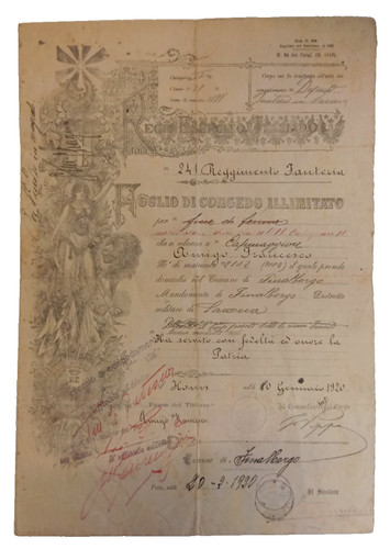 Homs 1920 foglio di - homs,