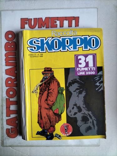 Raccolta skorpio 106 anno - skorpio, n.106