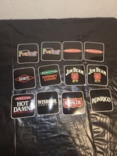 Assorted Liquor Brand Stickers