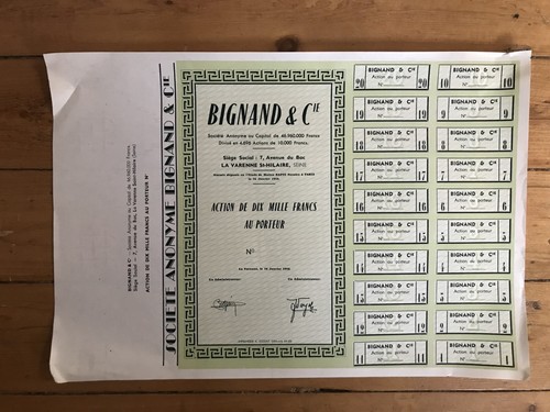 Bignand cie la varenne - &, (la