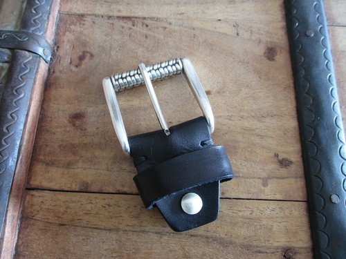 Fibbia per cintura nera 40 - cintura,