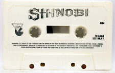 SHINOBI VIRGIN GAMES 1989 SIMON PICK COMMODORE 64 C64 GIOCO SEGA UK FR1 81700