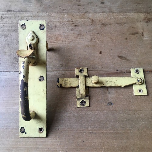 Antique thumb latch door - antique, gate