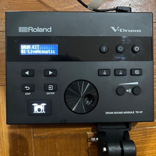 Roland drums sound - td-07, v-drums