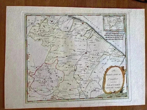 Antica mappa joseph reilly - joseph,