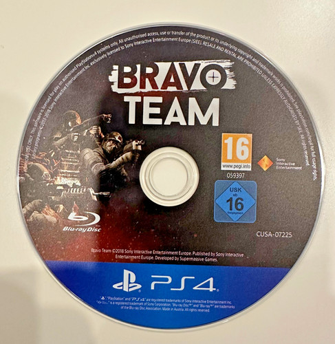 Bravo team sony playstation - bravo,