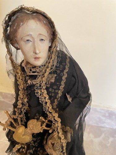 Statuetta madonna addolorata - statuetta,