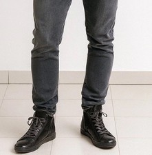 STIVALETTI UOMO NERO GIARDINI