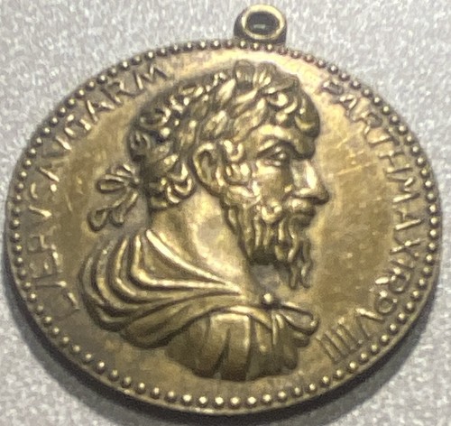 Medaglia lucio vero - medaglia,