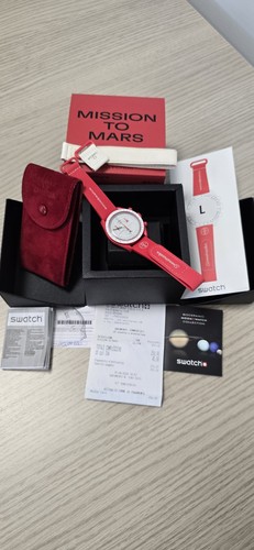 Swatch omega moon mission - moon, to