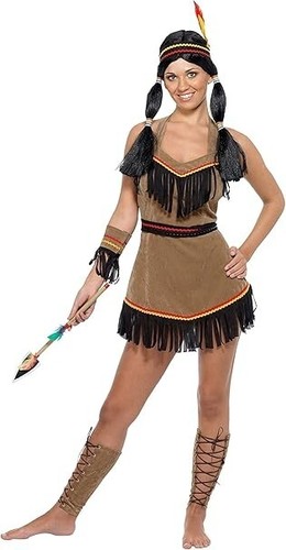 Costume indiano corto donna