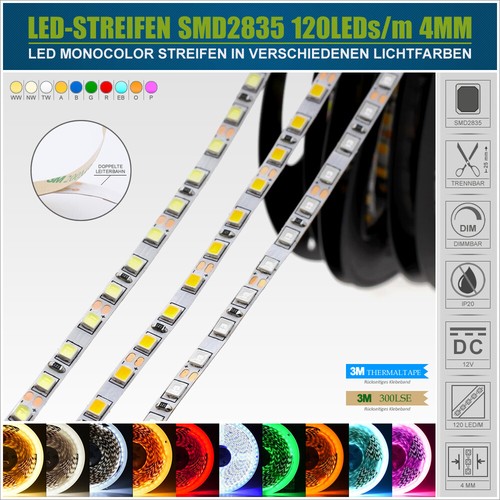Striscia led 12v - 12v, 2835