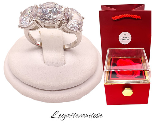 Anello trilogy argento - trilogy,