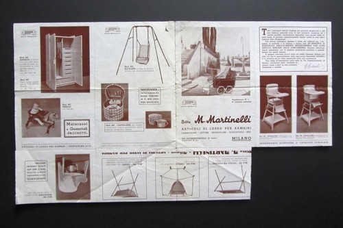 Dèpliant 1940 martinelli - 1940,