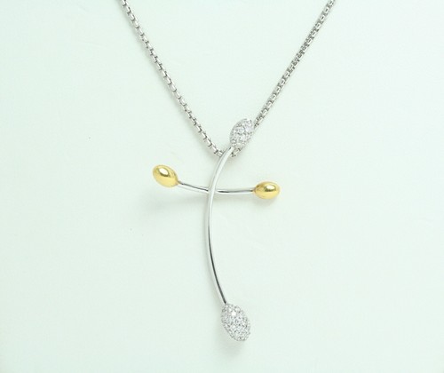 Collana con croce fope - croce, oro