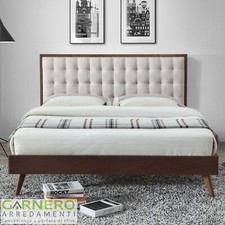 Letto matrimoniale imbottito