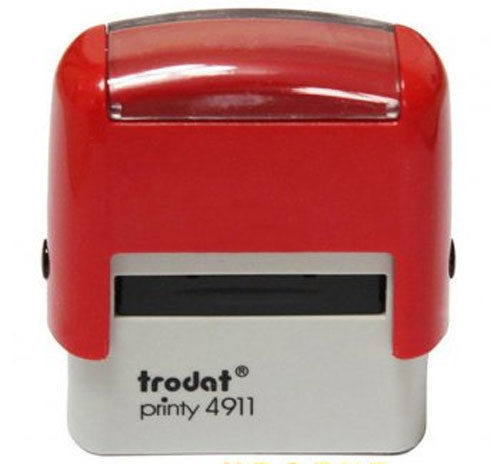 Timbro gomma inchiostro