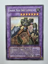 Yugioh! Grande Neos Eroe Elementale Rara Segreta CT04-IT001 Buone Condizioni Ita