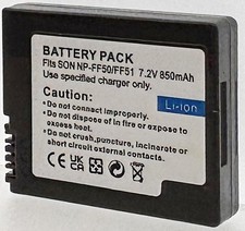 Batterie pour SONY DCR-HC1000E