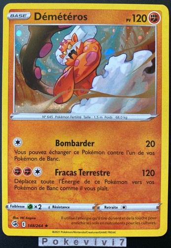 Carte pokemon demeteros - carte,