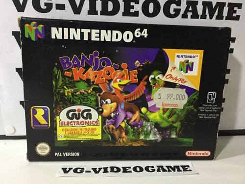Banjo kazooie nintendo 64 - kazooie,,
