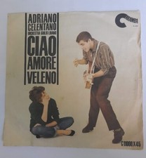45 giri Celentano Veleno /
