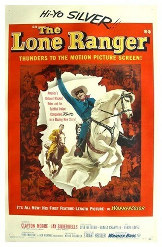 Poster film the lone ranger - film,