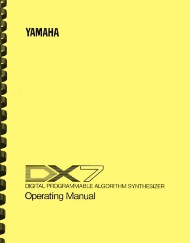 Yamaha dx7 sintetizzatore - yamaha,
