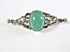 Antico Spilla Argento 925 Con