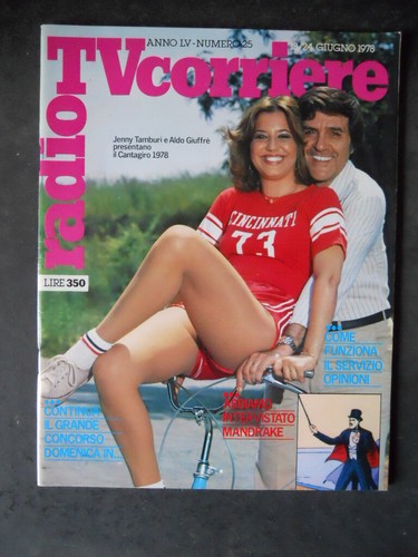 Radiocorriere 1978 jenny - radiocorriere, tv