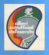 ADESIVO  MILITARE - ALLIEVI