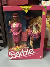 Barbie Mattel Flight Time 9584 nuova con scatola 1989