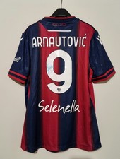 Maglia Bologna ARNAUTOVIC Autografata 2022-2023 Signed Football Jersey Shirt XL