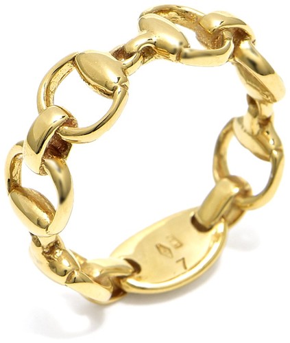 Anello gucci horsebit oro - gucci,