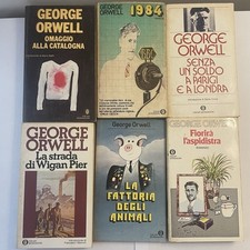 Lotto 6 Libri Di George Orwell - Oscar Mondadori