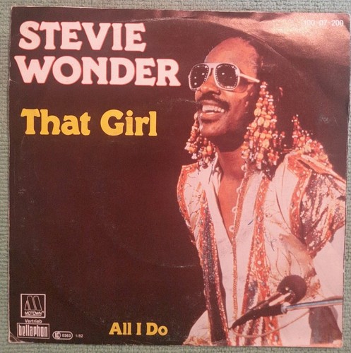 Vinyl single stevie wonder - single,