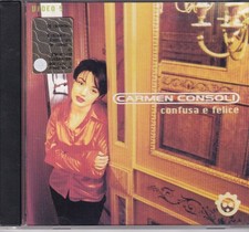 CARMEN CONSOLI CONFUSA E FELICE CD 12 Tracce Ottimo 00669