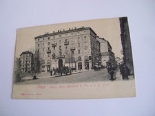 Milano - Largo Corso Garibaldi e Mon. a G.B. Piatti - non spedita f. p.